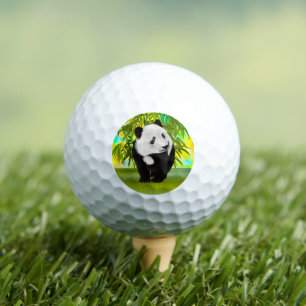 Cute Panda Bear Kawaii Animal Lover Perfect Gift Golf Balls