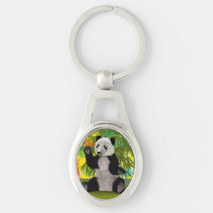 Cute Panda Bear Kawaii Animal Lover Perfect Gift Keychain