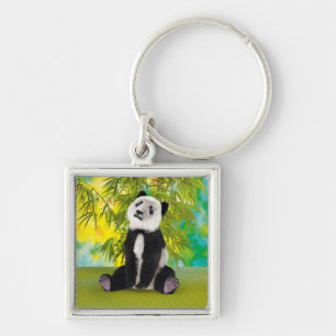 Cute Panda Bear Kawaii Animal Lover Perfect Gift Keychain