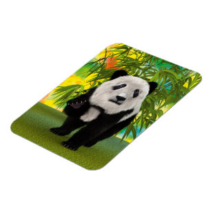 Cute Panda Bear Kawaii Animal Lover Perfect Gift Magnet