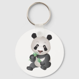 Cute Panda Bear Keychain