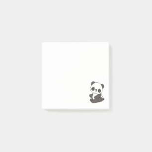 Cute Panda Bear Post-it Notes