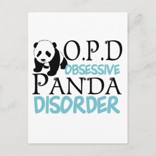 Cute Panda Bear Postcard