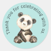 Cute Panda Bear Thank You