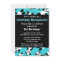 Cute Panda Birthday Sleepover Party Invitation
