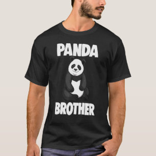 Cute Panda Brother Women Bear Panda Love T-Shirt