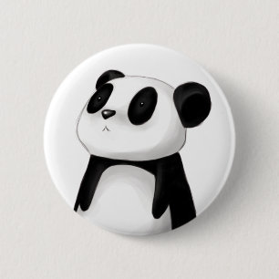 Cute Panda Button