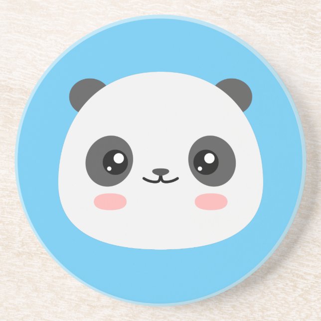 Cute Panda Coaster (Front)