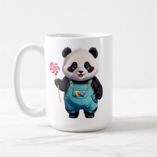 Cute panda coffee mug