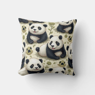 Cute Panda Coussin