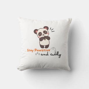 Cute panda coussins