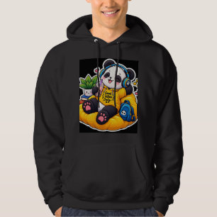 Cute Panda Cozy Autumn Hoodie – Kawaii Panda Bear