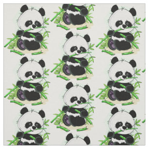 Cute Panda fabric 4/4