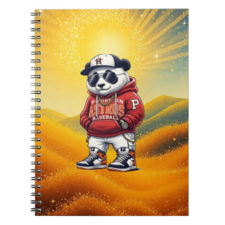 Cute Panda Fashion Style – Adorable Panda Outfit  Notebook