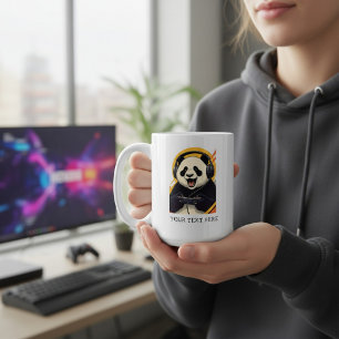 Cute Panda Gamer Funny Gaming Animal Gift Coffee Mug