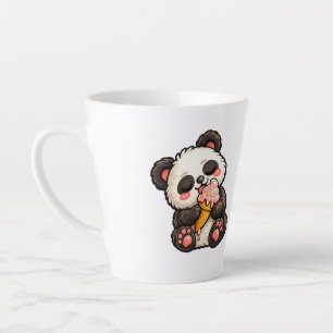 Cute Panda Ice Cream Latte Mug