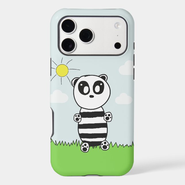 Cute Panda Illustration (Back)