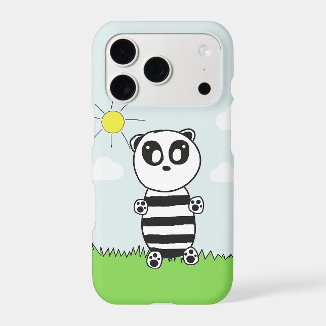 Cute Panda Illustration (Back)