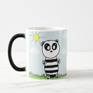 Cute Panda Illustration Magic Mug