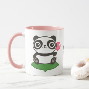 Cute Panda Illustration Mug