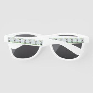 Cute Panda Illustration Sunglasses