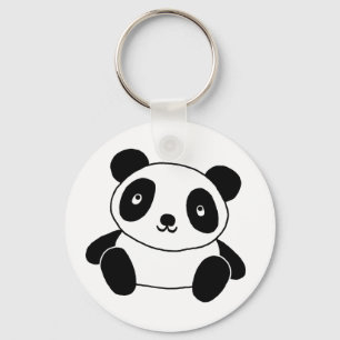 Cute Panda Keychain