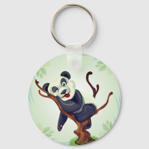 Cute Panda keychain
