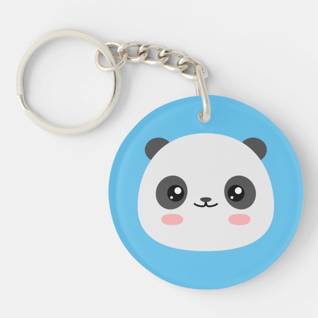 Cute Panda Keychain (Front)