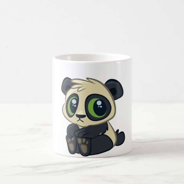 Cute Panda Magic Mug (Center)