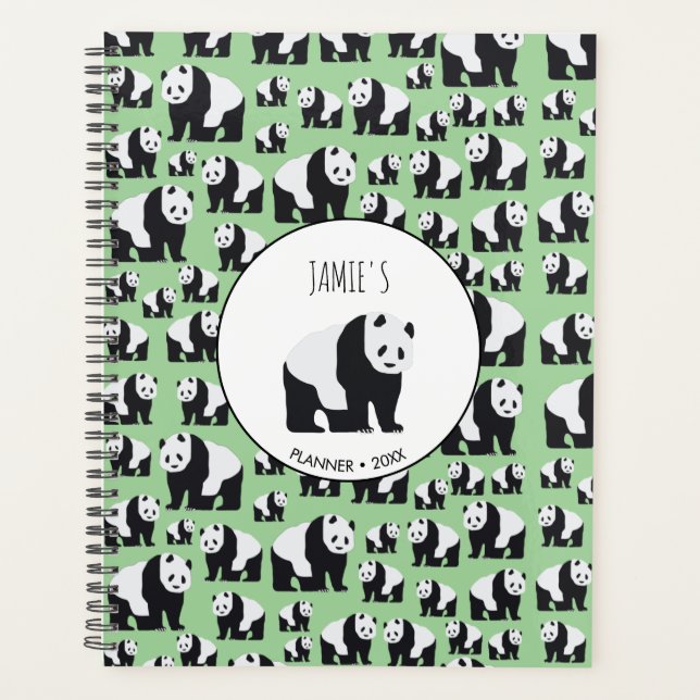 Cute Panda Motif ours (Devant)