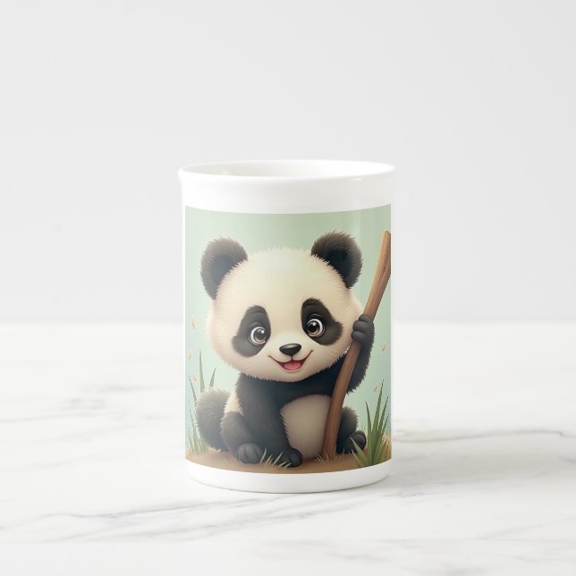 cute panda mug (Front)
