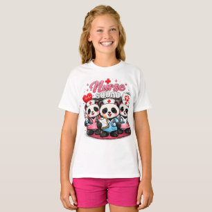 Cute Panda Nurse Squad Shirt for Nurses