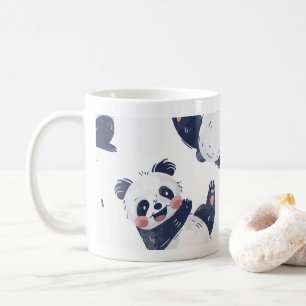 Cute Panda Pattern Coffee Mug