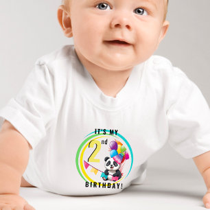 Cute Panda - Personalized Toddler T-shirt