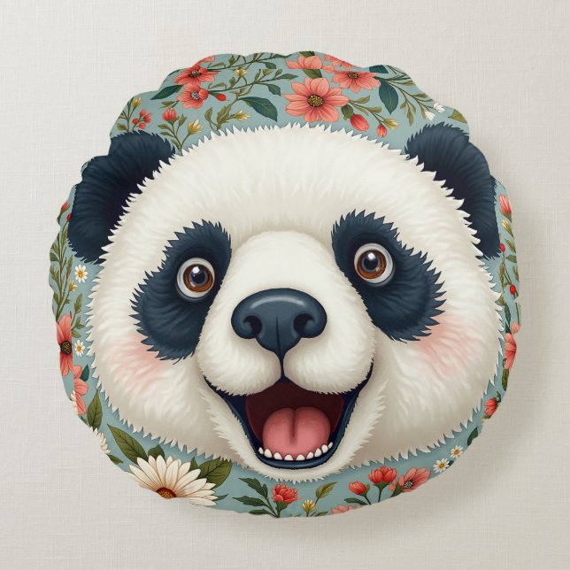 Cute panda pillow cushion (Front)