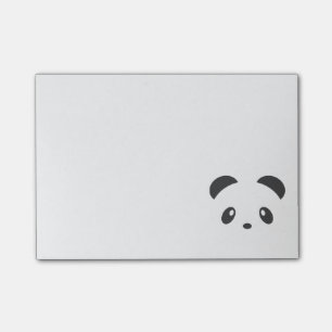 Cute panda post-it notes