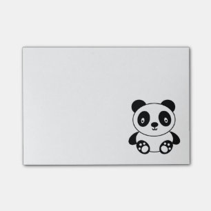 Cute Panda Post-it Notes