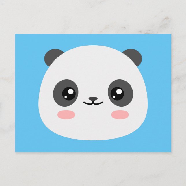 Cute Panda Postcard (Front)