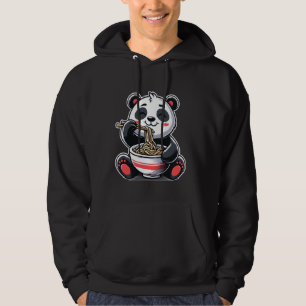Cute Panda Ramen Japanese Noodles Food Animal Love Hoodie