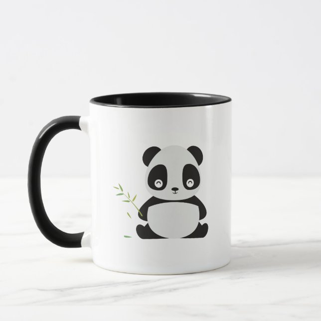 Cute Panda Shaped Coffee Cup (Left)