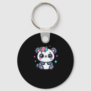 Cute Panda Sticker  Keychain