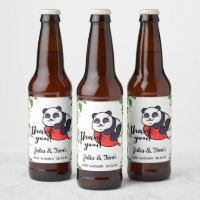 Cute Panda Thank You Baby Shower 