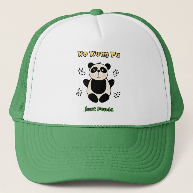 Cute panda trucker hat (Front)