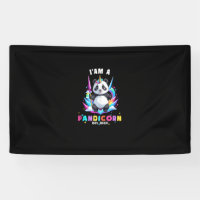 Cute Panda Unicorn I'am A Pandicorn Magic Girl Wom