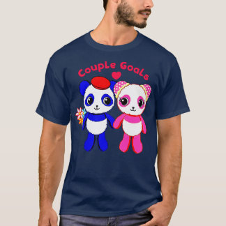 Cute pandas couple T-Shirt