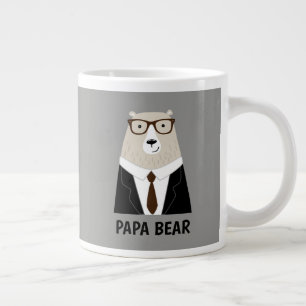 Cute Papa Bear Fathers Day Gift Specialty Mug