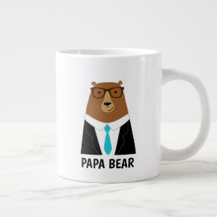 Cute Papa Bear Fathers Day Gift Specialty Mug