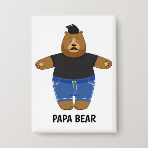 Cute Papa Bear Fathers Day Gift Specialty Mug
