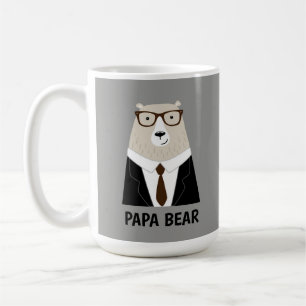 Cute Papa Bear Fathers Day Gift Specialty Mug