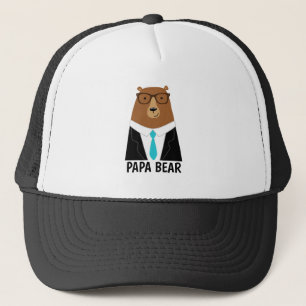 Cute Papa Bear Fathers Day Gift Specialty Mug Trucker Hat